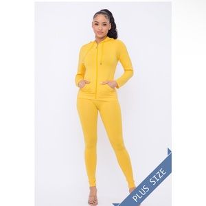 Seamless Zip Up Hoodie Set! 😍